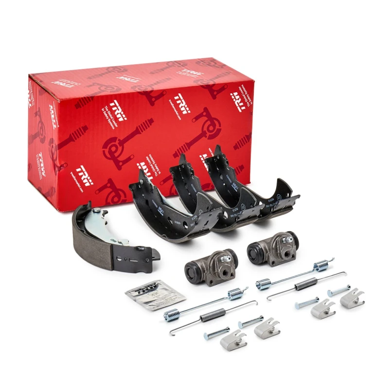 Image of TRW BK1742 Brake Shoes with wheel brake cylinder Brake Shoe Set (70)