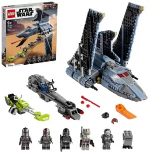 image of LEGO Star Wars The Bad Batch Attack Shuttle Set 75314