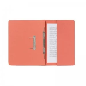 image of Guildhall Orange Pocket Spiral File (Pack of 25)