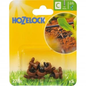 Image of Hozelock CLASSIC MICRO In Line Pressure Compensating Dripper 5/32" / 4mm Pack of 5