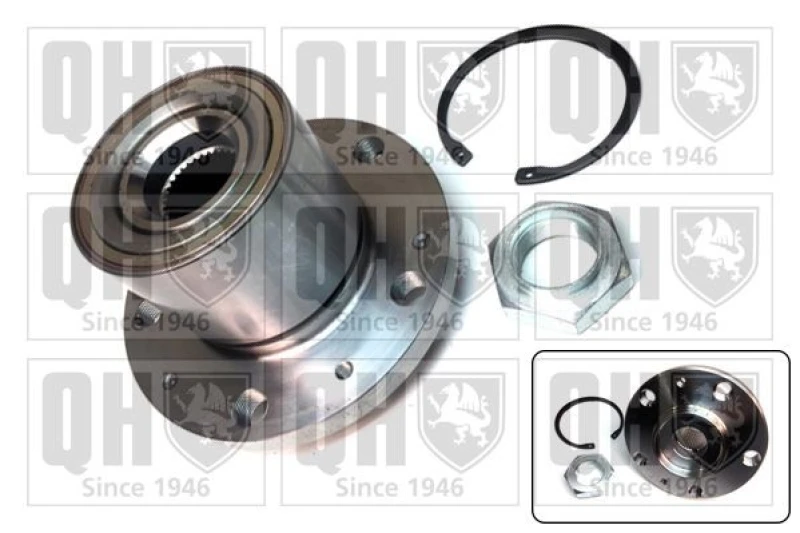 Image of QUINTON HAZELL Wheel bearing kit QUINTON HAZELL QWBH1316