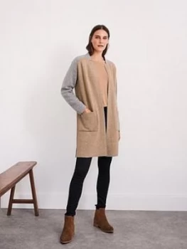 Image of White Stuff Celina Reversible Ll Coatigan - Grey