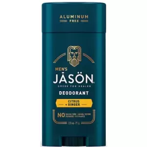 image of Jason Citrus & Ginger Deodorant Stick For Him 70g