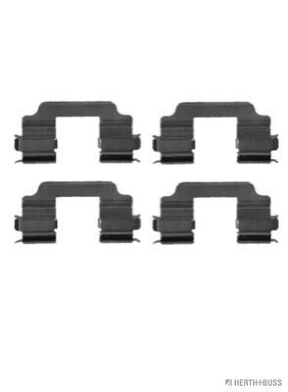 Image of Brake pad fitting kit HERTH+BUSS JAKOPARTS J3668010