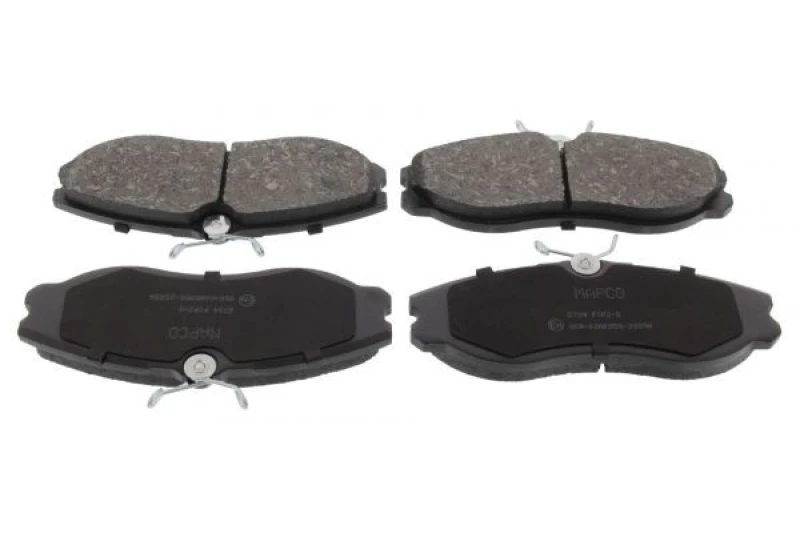 Image of MAPCO 6724 Brake pad set Front Axle, with anti-squeak plate Brake Pad Set,disc brake (402)