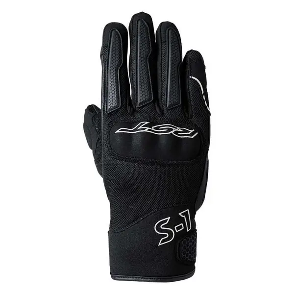 image of RST S1 Mesh Ce Ladies Glove Black White 6