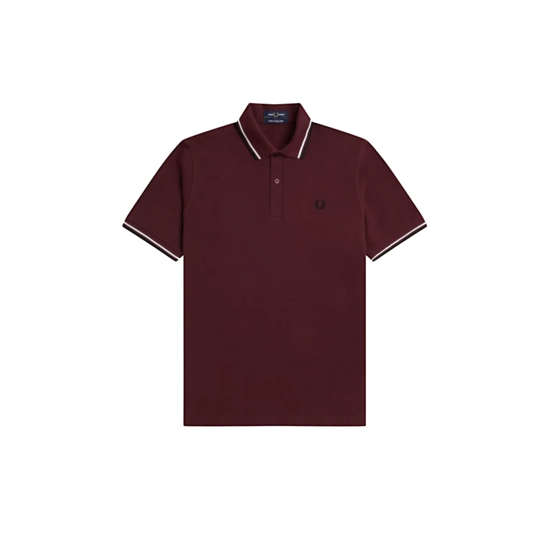Image of Fred Perry Polo Fred Perry Twin Rouge Male 42