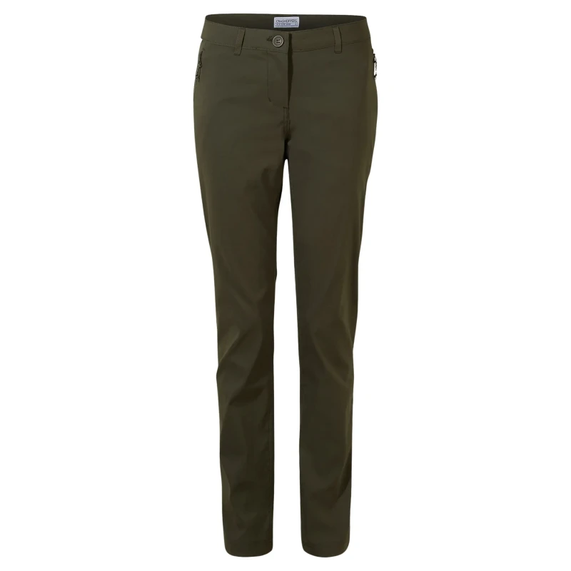 Image of Womens Trousers Craghoppers Kiwi Pro II Vert Female 42 Tall