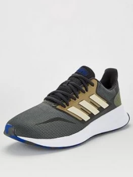 Image of adidas Run Falcon - Khaki, Size 10, Men