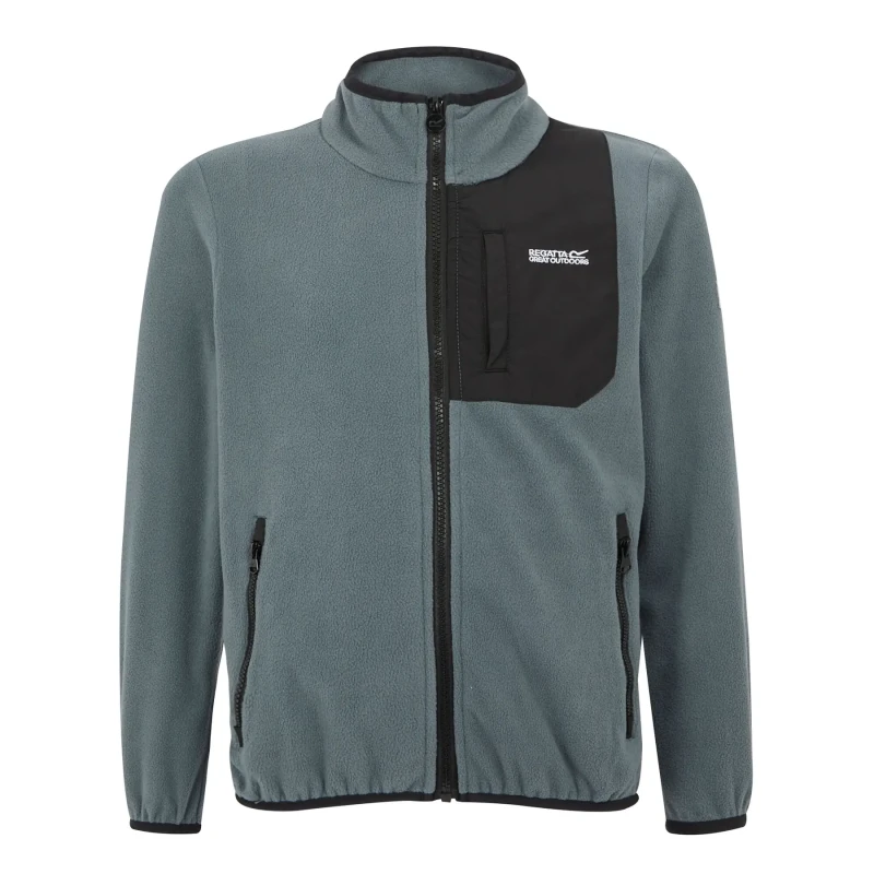 Image of Children's zipped fleece Regatta Frankie Gris Male 9/10 ans