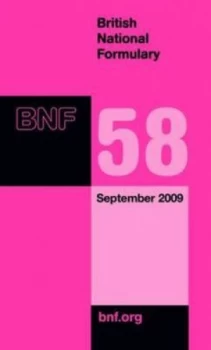 Image of British National Formulary. 58 September 2009 by Joint Formulary Committee Book