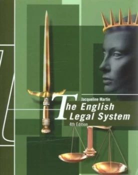 Image of The English Legal System by Jacqueline Martin Paperback