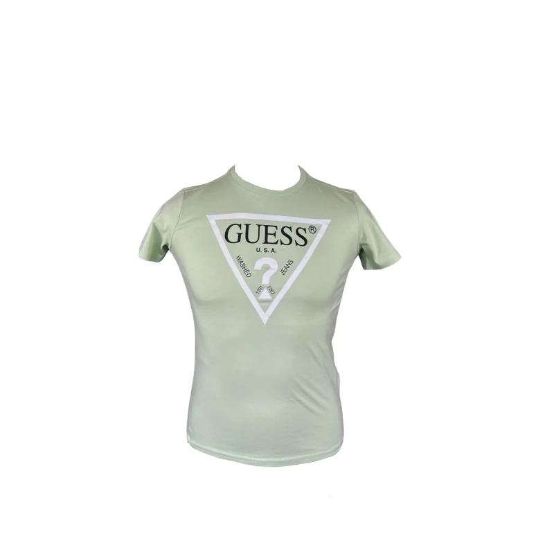 Image of Guess Kid's T-Shirt Guess Core Marron Unisex 14 ans