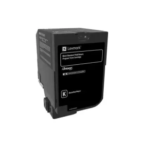 Image of Lexmark 74C2SK0 Black Laser Toner Ink Cartridge