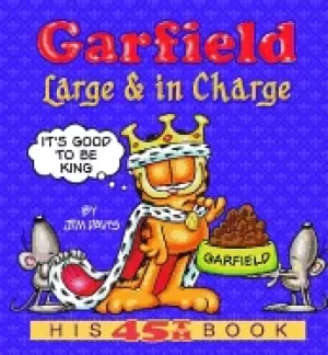 Image of garfield large and in charge his 45th book