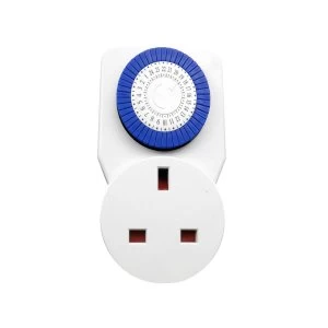 Image of Connect It 24-Hour Mini Mechanical Timer