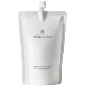 Image of Molton Brown Coastal Cypress & Sea Fennel Bath & Shower Gel Refill 400ml