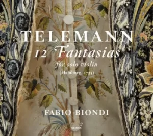 image of Telemann 12 Fantasias for Solo Violin by Georg Philipp Telemann CD Album