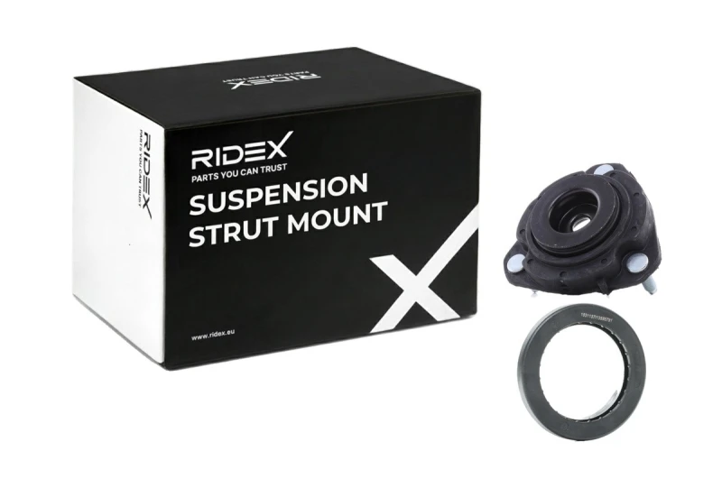 Image of RIDEX 1180S1744 Top strut mount Front Axle Right Suspension Strut Support Bearing (1180)