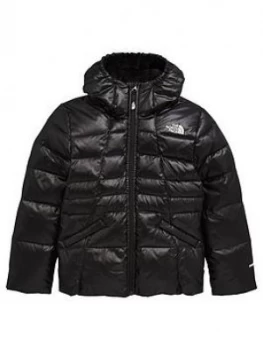 image of The North Face The North Face Girls Moondoggy 2.0 Down Hooded Jacket Black Size 6 YearsXs Women