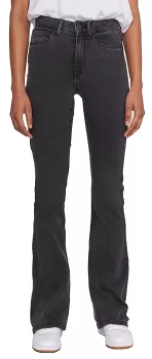 Image of Noisy May Sallie High Waist Flare Jeans Jeans dark grey