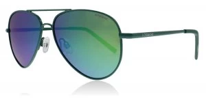 Image of Polaroid Junior PLD8015/N Sunglasses Green 1ZU 52mm