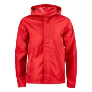 Image of Clique Unisex Adult Webster Waterproof Jacket (XS) (Red)