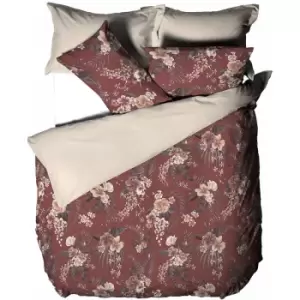 Image of Linen House Taira Duvet Cover Set (Double) (Multicoloured) - Multicoloured