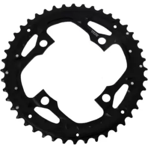 Image of Shimano Deore T611 Triple 44 Tooth Chainring - Black