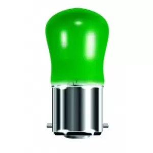 Image of 15W Colour Pygmy Bulb - Green - BC/B22 - BL02560