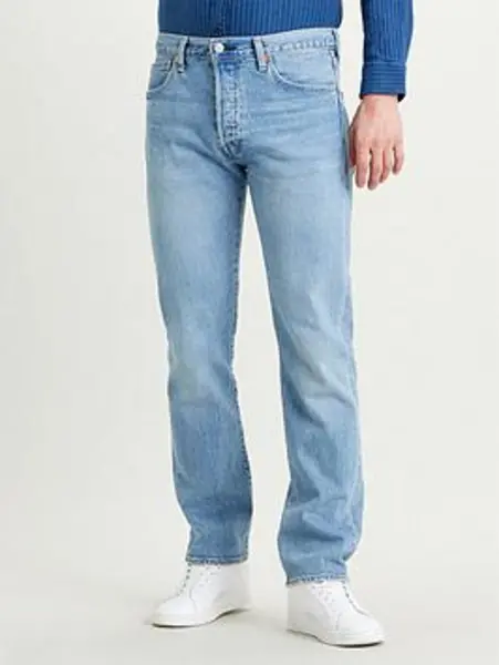 Image of Levis 501 Original Straight Jeans - Size 30 L