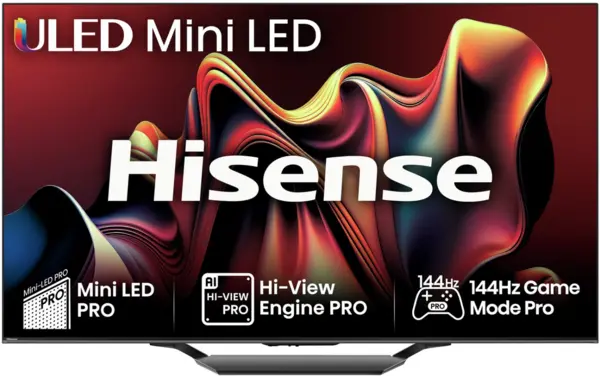 Image of Hisense 65" 65U7NQTUK Smart 4K Ultra HD Mini LED TV