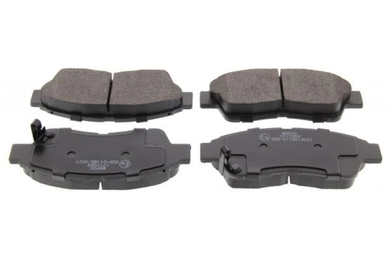 Image of MAPCO 6461 Brake pad set Front Axle, incl. wear warning contact Brake Pad Set,disc brake (402)