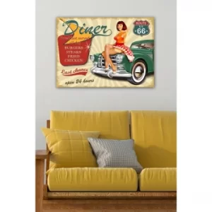 Image of 11467785502-5070 Multicolor Decorative Canvas Painting