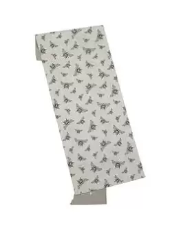 image of Hometown Interiors Distressed Bees Reversible Table Runner