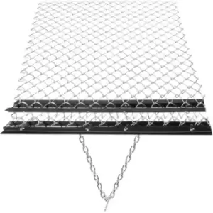 Image of VEVOR Drag Harrow, 4' x 5' ATV Chain Harrow, UTV Tractor Attachments Field Drag Mat for Landscape Leveling or Sod Prepping, Durable Harrow Rake Grader