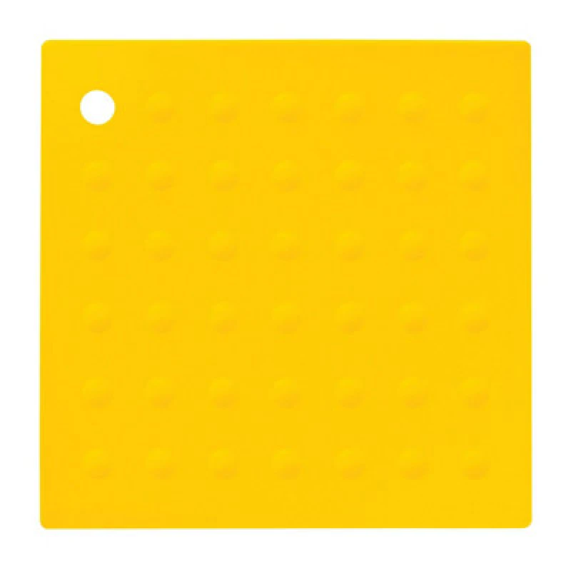 Image of Premier Housewares Zing Silicone Trivet Yellow