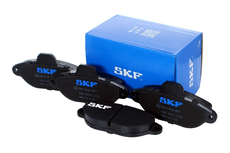 Image of SKF VKBP 80720 Brake pad set not prepared for wear warning indicator Brake Pad Set,disc brake (402)