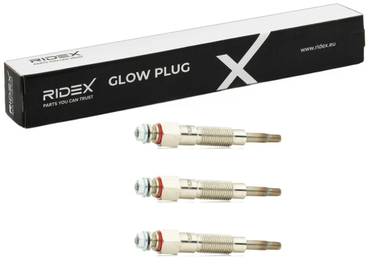 Image of RIDEX 243G0227 Glow plug 6,5V Glow Plug (243)