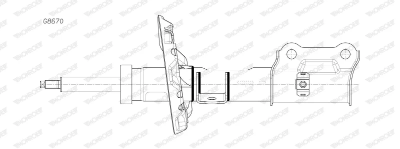 Image of MONROE Shock absorber MONROE G8670