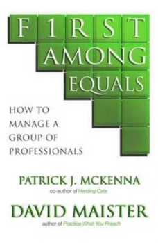 Image of First among Equals by Patrick J. Mckenna Book