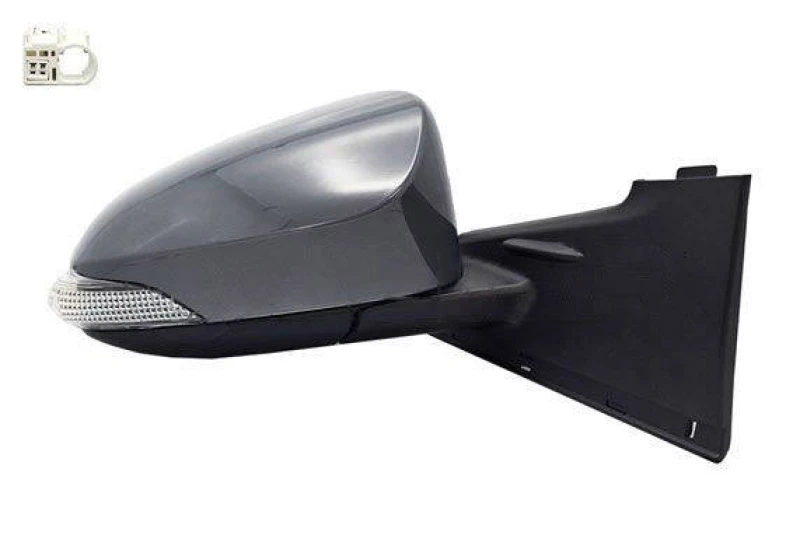 Image of ALKAR 6136529 Wing mirror Right, Manual, Convex, primed Outside Mirror (50)