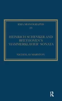 Image of Heinrich Schenker and Beethovens 'Hammerklavier' Sonata