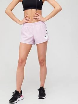 image of Nike Running Swoosh Shorts - Pink/White