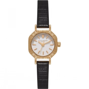 Image of Mini Dial Brown & Rose Gold Watch