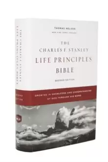 Image of The NKJV, Charles F. Stanley Life Principles Bible, 2nd Edition, Hardcover, Comfort Print : Growing in Knowledge and Understanding of God Through His
