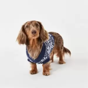 image of Missguided Print Dog Jumper - Blue