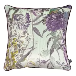 Image of Botanist Floral Velvet Cushion