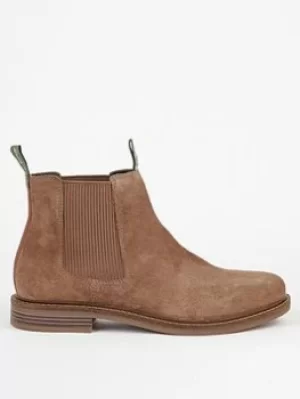 Image of Barbour Farsley Chelsea Boot, Stone, Size 10, Men