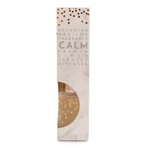 image of Calm Reed Diffuser in Gift Box French Linen Scent